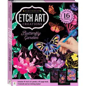 Kaleidoscope Etch Art Creations: Butterfly Garden