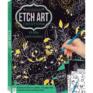 Kaleidoscope Etch Art Creations: Flora and Fauna