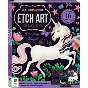 Kaleidoscope Etch Art Creations: Unicorn Magic
