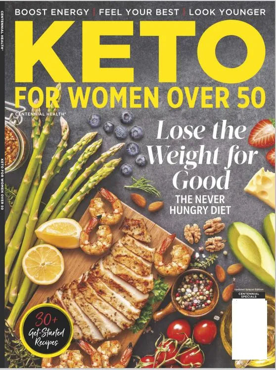 Keto For Women Over 50 - 30  Get Started Recipes to Help Lose the Weight for Good, Feel Your Best and Look Younger!
