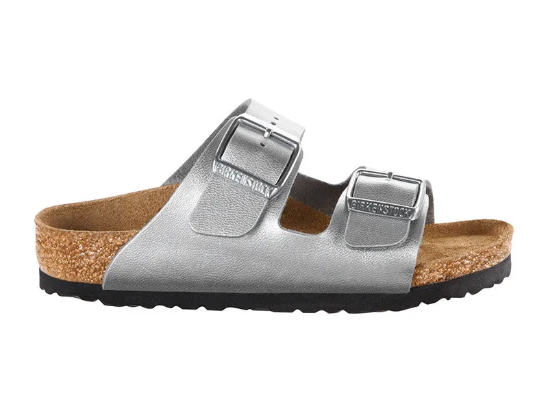 Kids Arizona Silver Birko Flor (Narrow)