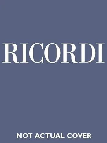 La Cenerentola: Vocal Score (2 Volume Set)