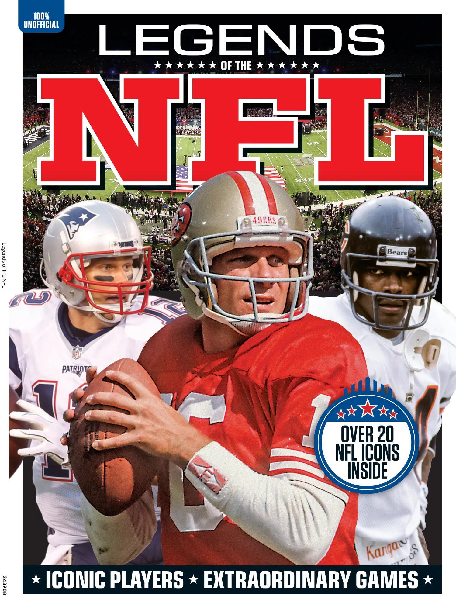 Legends Of The NFL - 20  NFL Icons, Extraordinary Games, Early Trailblazers To Modern Day, Jim Brown, Barry Sanders, Joe Montana, Tom Brady, Peyton Manning, Legend Profiles, Super Bowls & More!