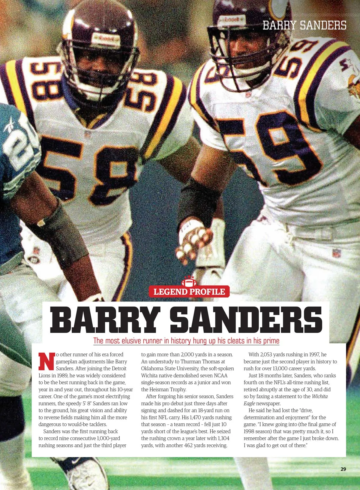 Legends Of The NFL - 20  NFL Icons, Extraordinary Games, Early Trailblazers To Modern Day, Jim Brown, Barry Sanders, Joe Montana, Tom Brady, Peyton Manning, Legend Profiles, Super Bowls & More!