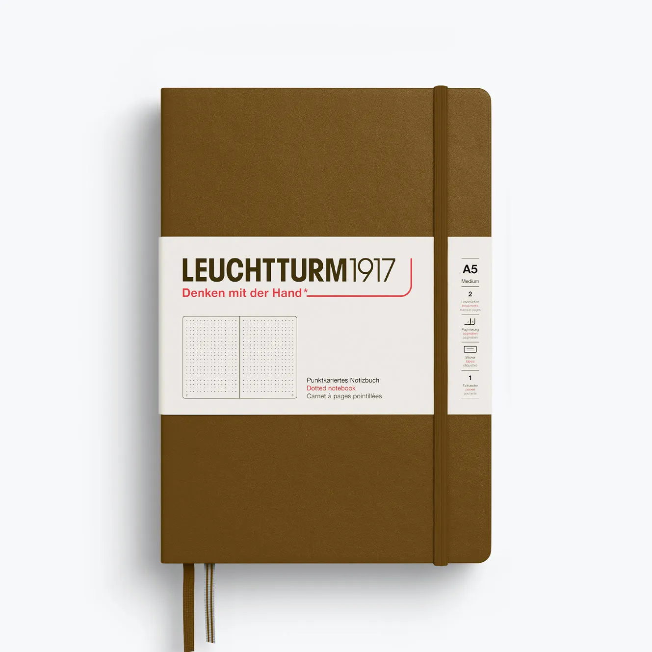 Leuchtturm1917 - Notebook - A5 - Spice Brown