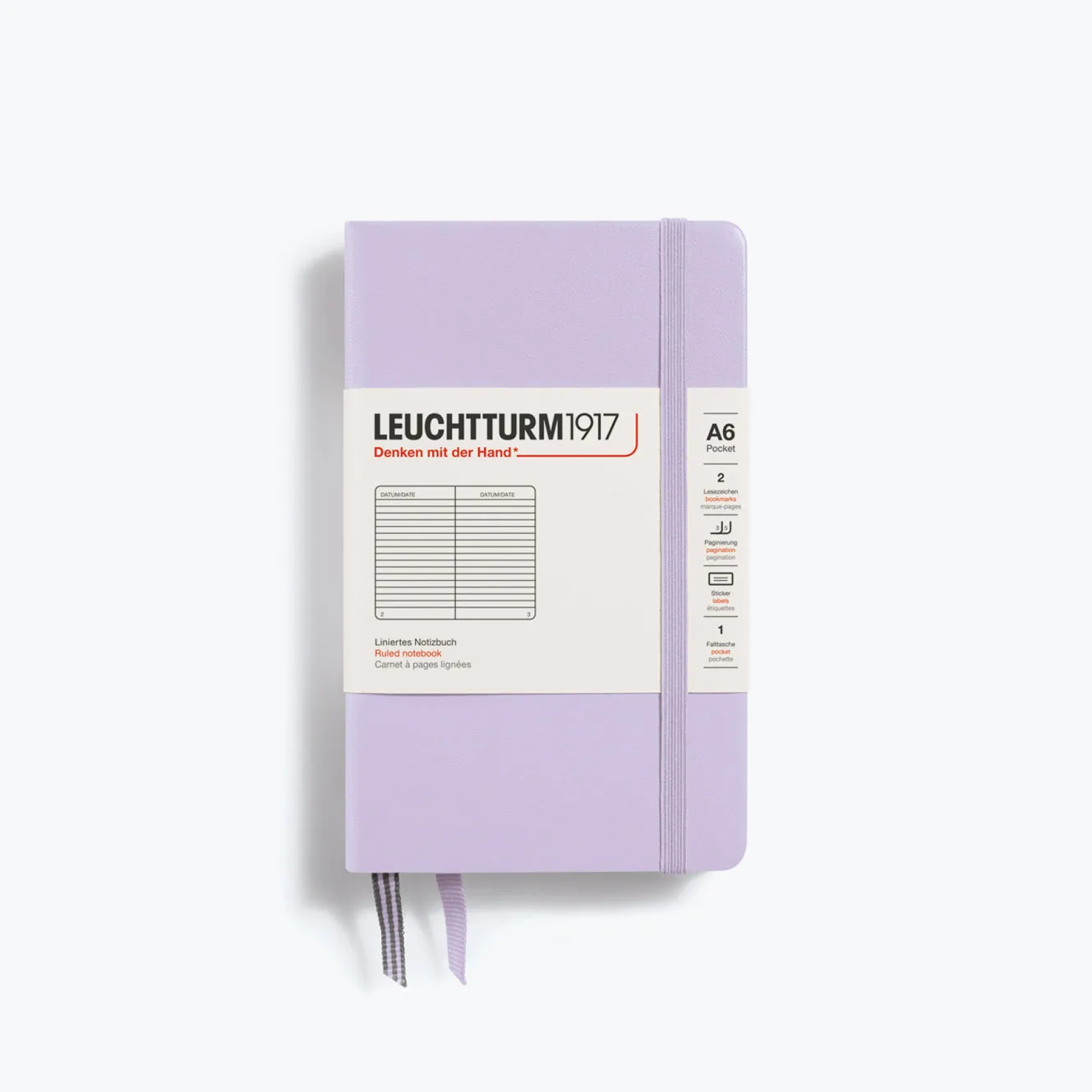 Leuchtturm1917 - Notebook - A6 - Lilac