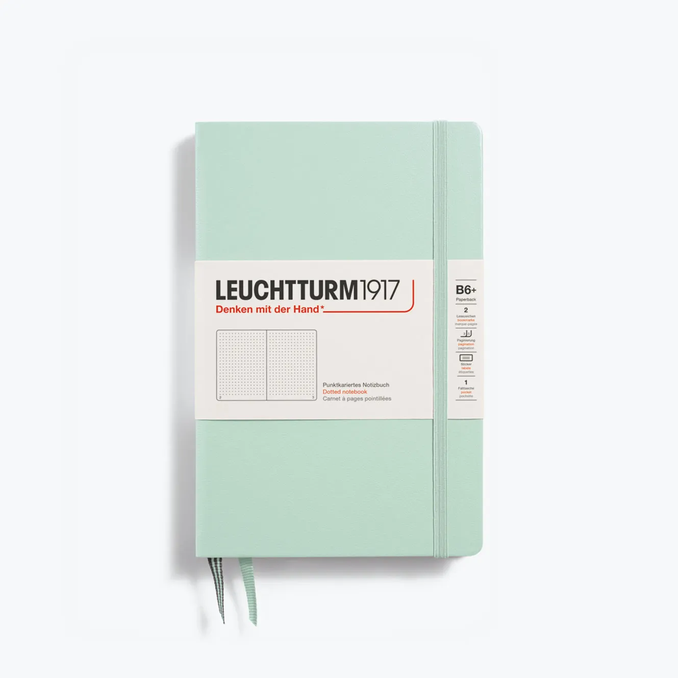 Leuchtturm1917 - Notebook - Hardcover - B6  - Mint Green
