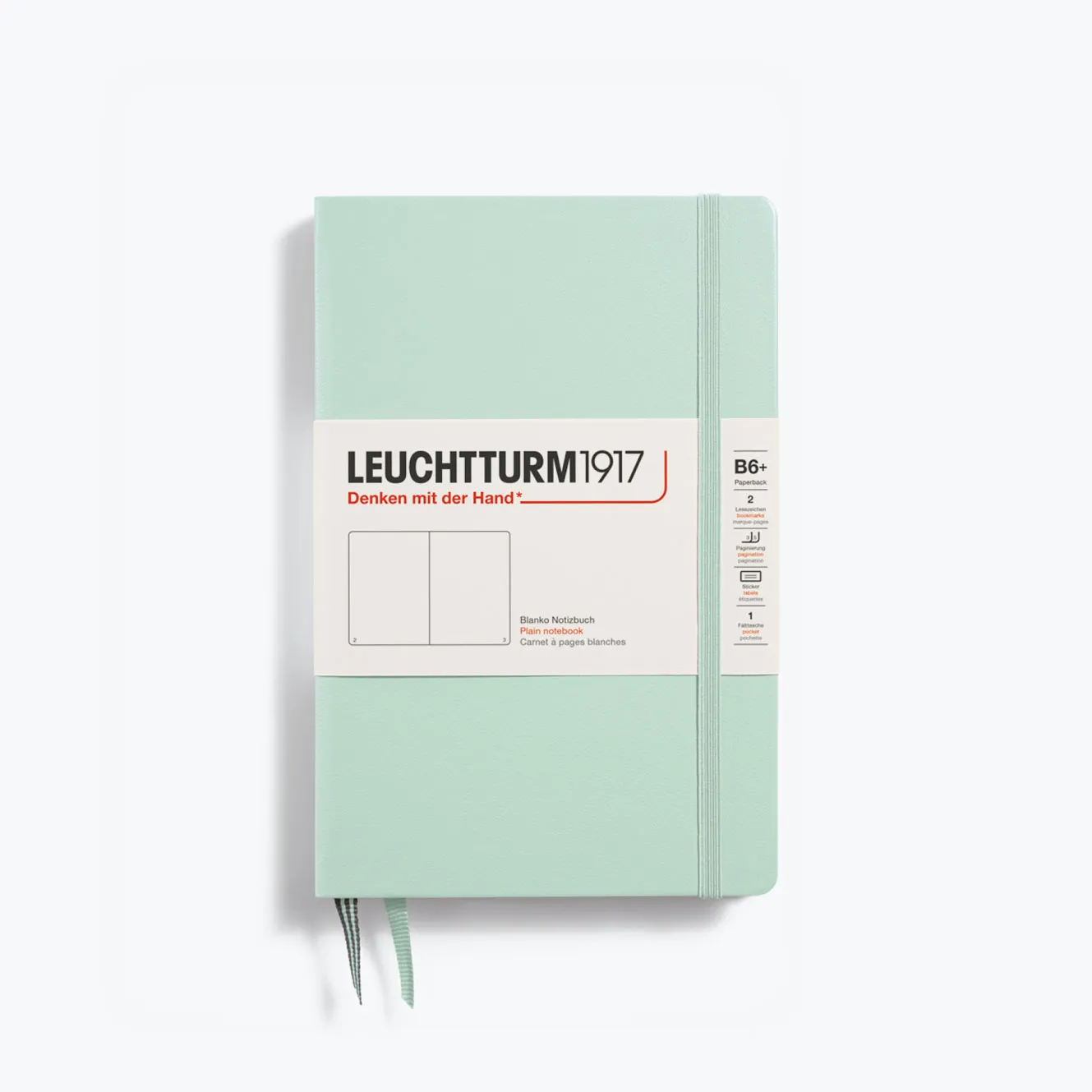 Leuchtturm1917 - Notebook - Hardcover - B6  - Mint Green