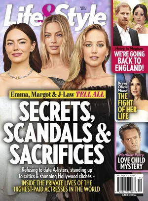 Life & Style - 04.01.24 Emma, Margot, and J-Law Tell All