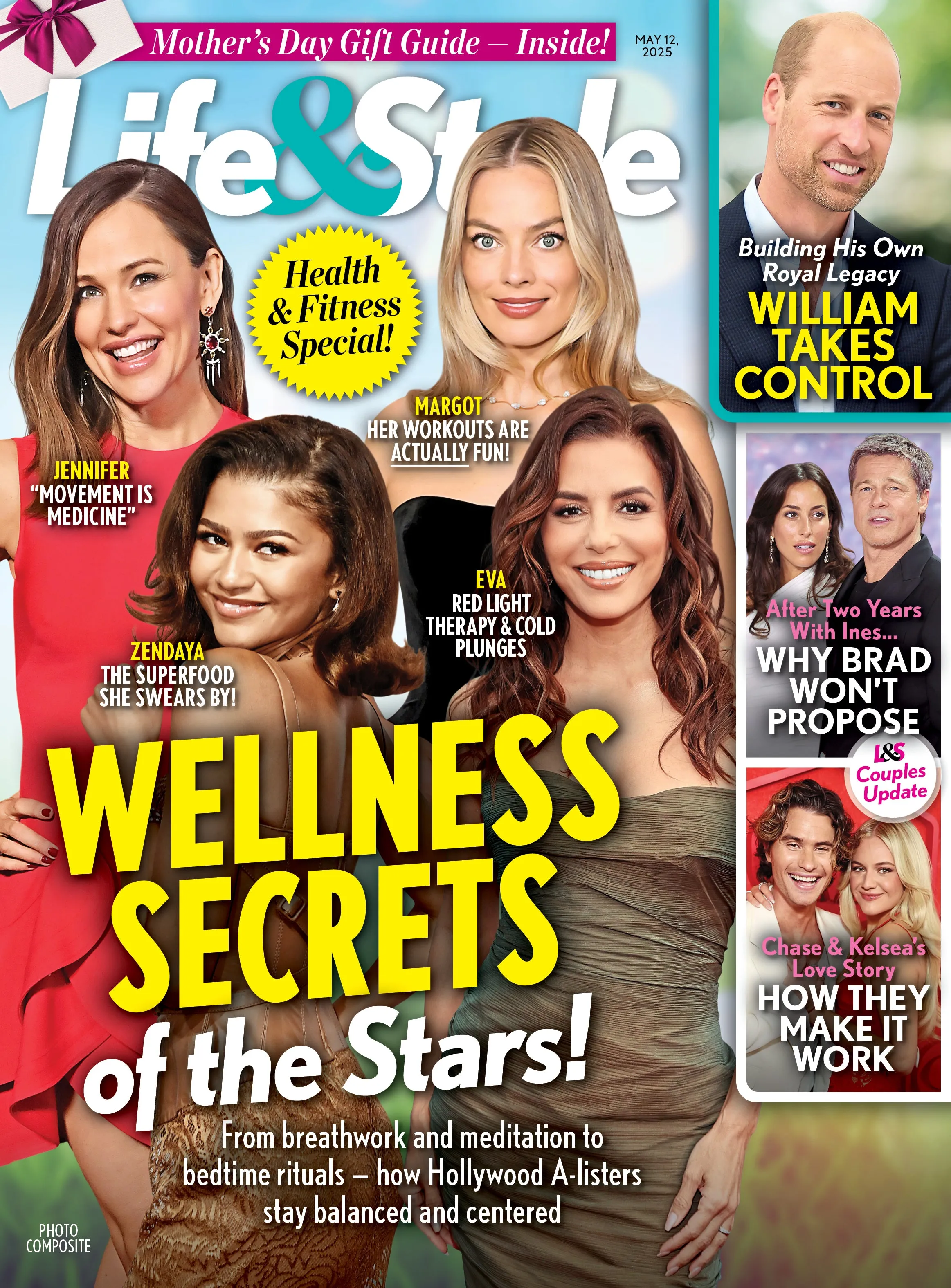 Life & Style - 05.12.25: Celebrity Health Secrets, Zendayas Wellness Routine, Brad Pitts Love Life, Prince Williams Health Transformation, Chase Stokes & Kelsea Ballerinis Romance & More!