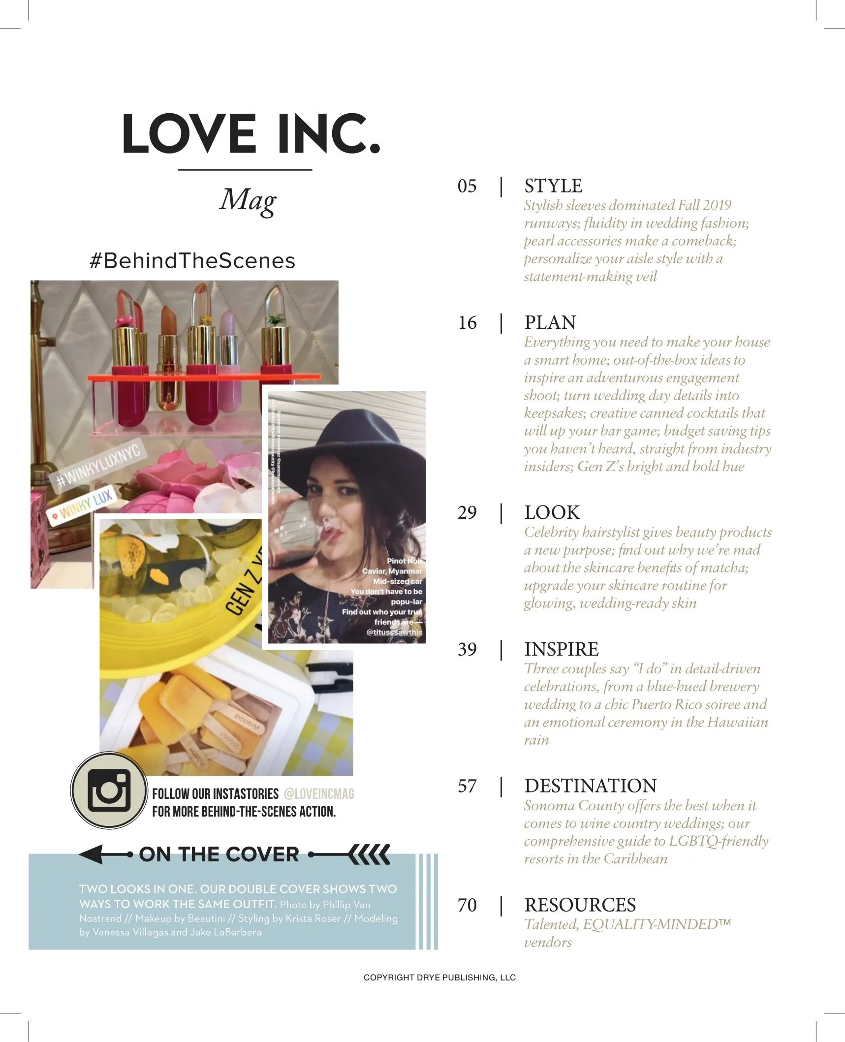 Love Inc. Volume 6 - Kardashian Celebrity Hairstylist Andrew Fitzsimons On Trans Advocacy & Extension Care, Fluid Non-Binary Fashion, LGBTQ  Friendly Honeymoon, Saving Secrets & Engagement Photo Tips!