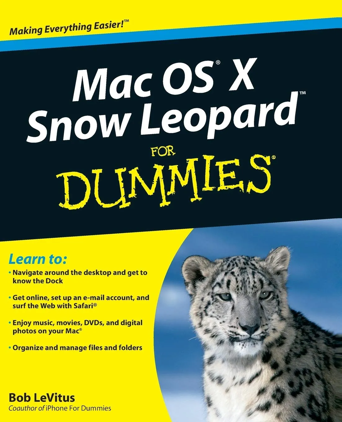 Mac OS X Snow Leopard For Dummies Paperback
