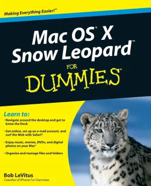 Mac OS X Snow Leopard For Dummies Paperback