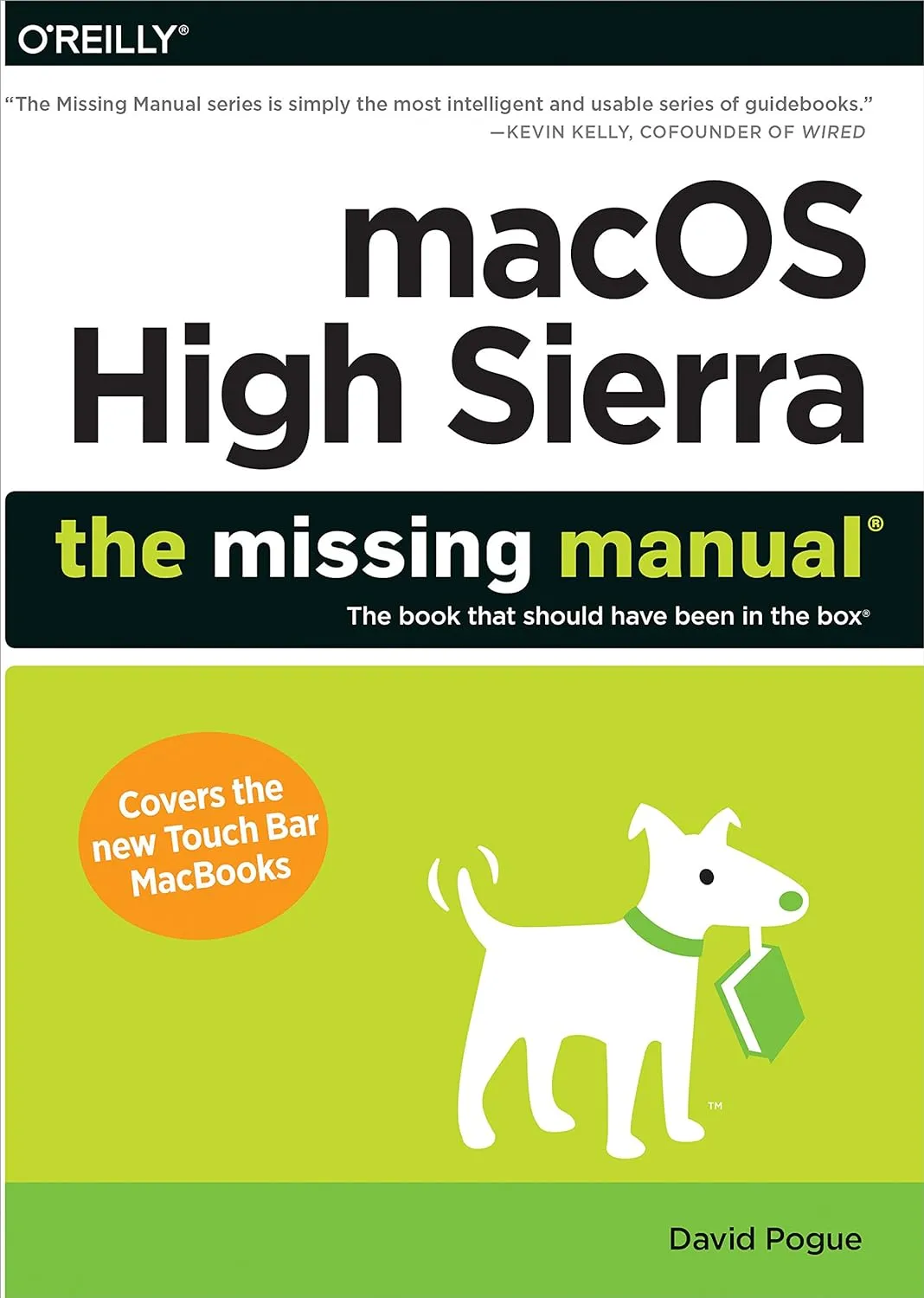 MacOS High Sierra The Missing Manual Paperback Illustrated