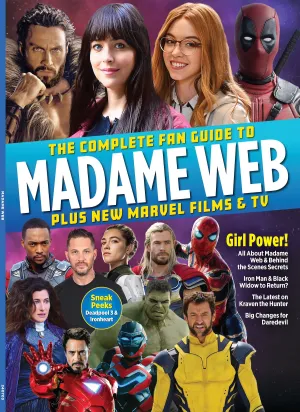 Madame Web - Fan Guide: Spider-Man's Ally, Girl Power, Dakota Johnson, Sydney Sweeney, Emma Roberts, Adam Scott, Characters, BTS, New Marvel Films & TV, Sneak Peaks, Deadpool, Ironheart, Blade & MCU!