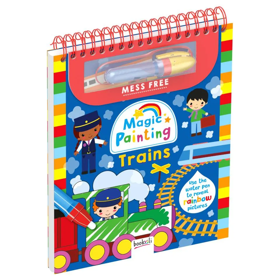 Magic Painting: Trains