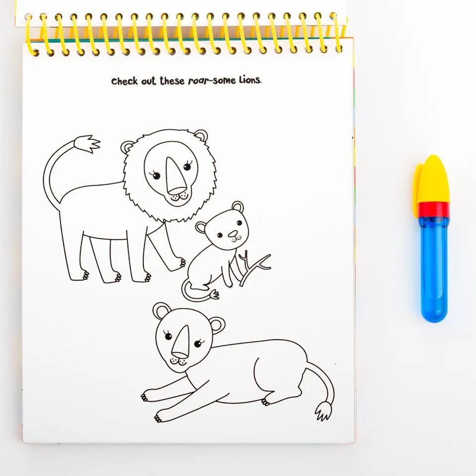 Magic Painting: Wild Animals