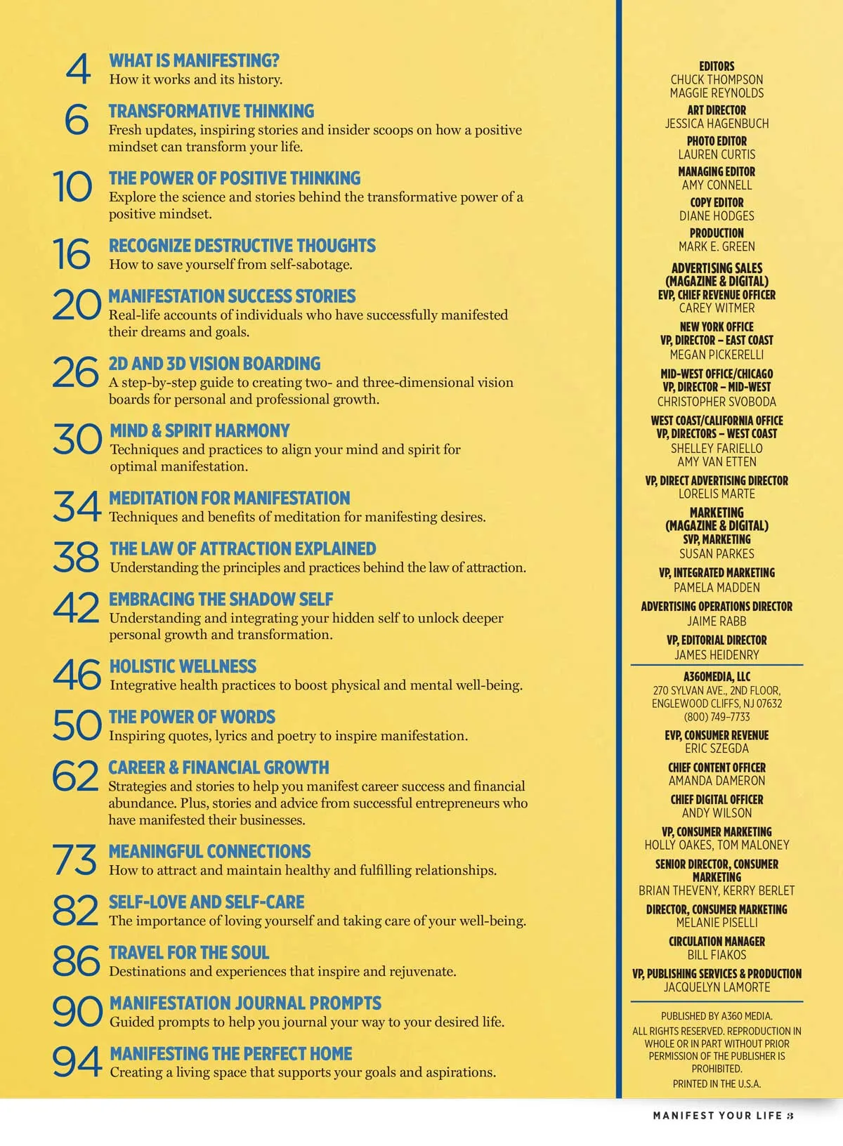 Manifest Your Life - 100s Of Expert Tips, Meet Your Best You, Transform Your Career, Rewire Your Social Network, Why Dreamers Are Winners, Turning Mindfulness Into Action, Vision Boards & Self-Love!