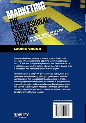 Marketing The Professional Services Firm: Applying the Principles And The Science of Marketing To The Professions Hardcover