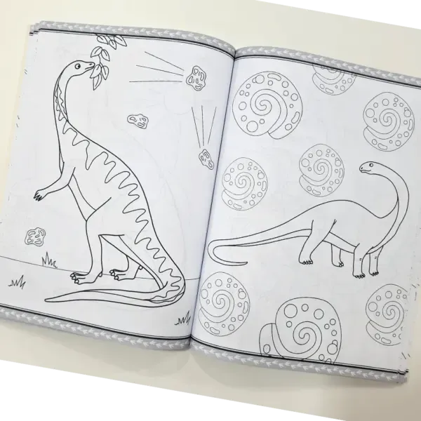 Mega Colouring 96 Page Colouring Book: Dinosaurs