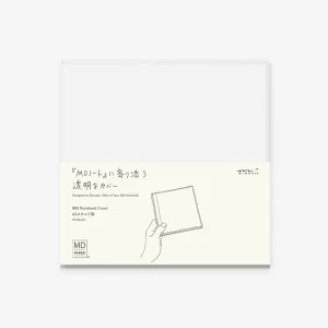 Midori - Notebook Cover - Clear - A5 Square