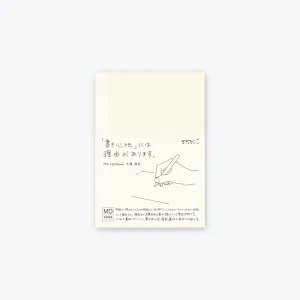 Midori - Notebook - MD Paper - A7 - Blank