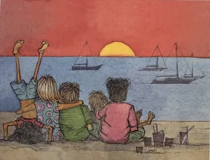 Mindil Beach PRINT Alison Lester