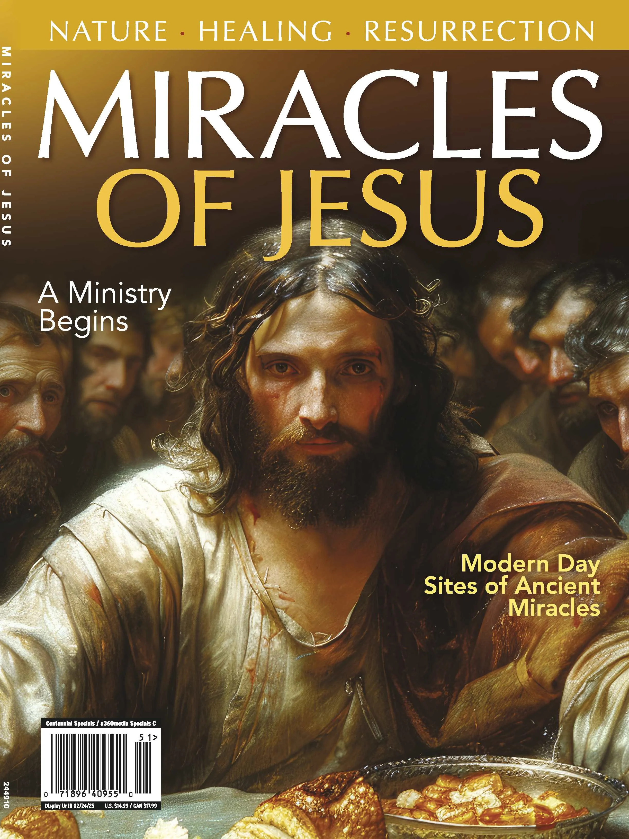 Miracles Of Jesus - Water To Wine, Walking Across Water, Sight For The Man Born Blind, A Man With Leprosy, A Coin To Cover The Temple Tax, Feeding Four Thousand, Raising Lazarus, The Empty Tomb & More