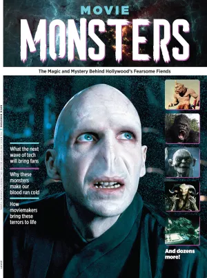 Movie Monsters - Hollywood's Fearsome Fiends: The Magic & Mystery From Classics To CGI, Dracula, Voldemort, King Kong, Gollum, Jaws, Star Wars, Frankenstein, A Quiet Place, Harry Potter & Avatar!