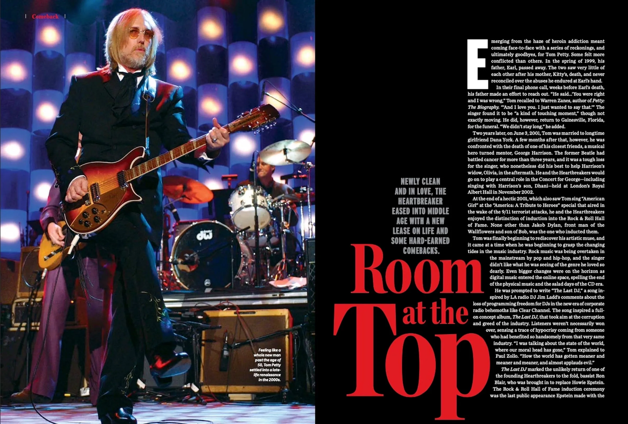 Music Spotlight - Tom Petty: The Life & Times Of An American Rock Icon, Stories Behind Hit Songs, Private Moments, American Girl, I Won't Back Down, Mary Janes Last Dance