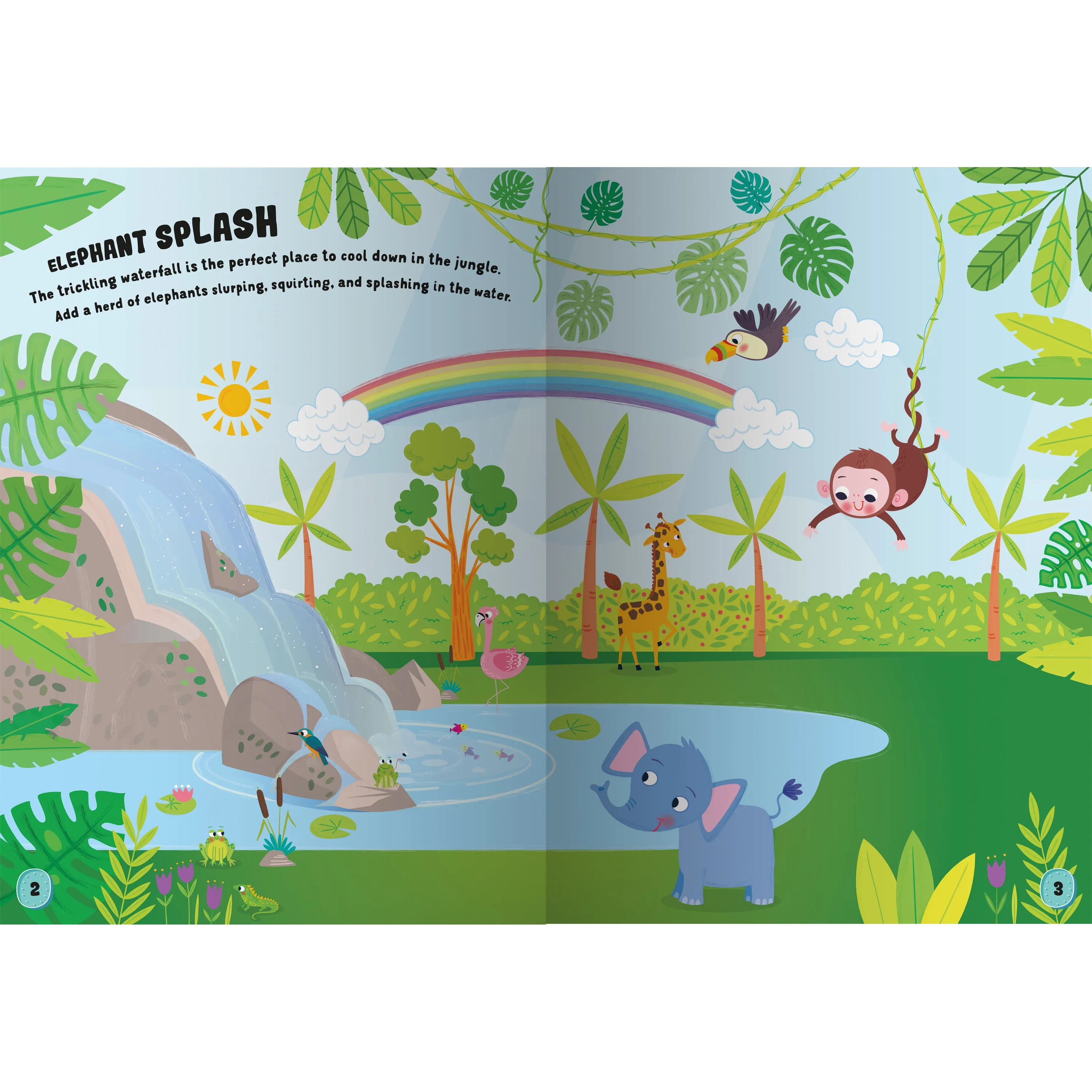 My Big Stickers Activity Book: In the Jungle