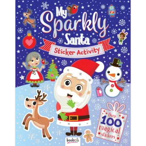 My Sparkly Santa Sticker Activity Book