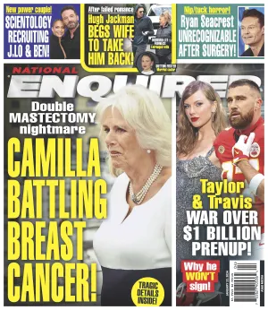 National ENQUIRER - 01.22.24 Queen Camilla Battling Breat Cancer