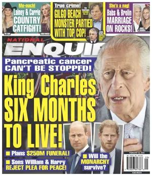National ENQUIRER - 02.26.24 King Charles Six Months to Live