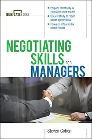 Negotiating Skills for Managers Paperback