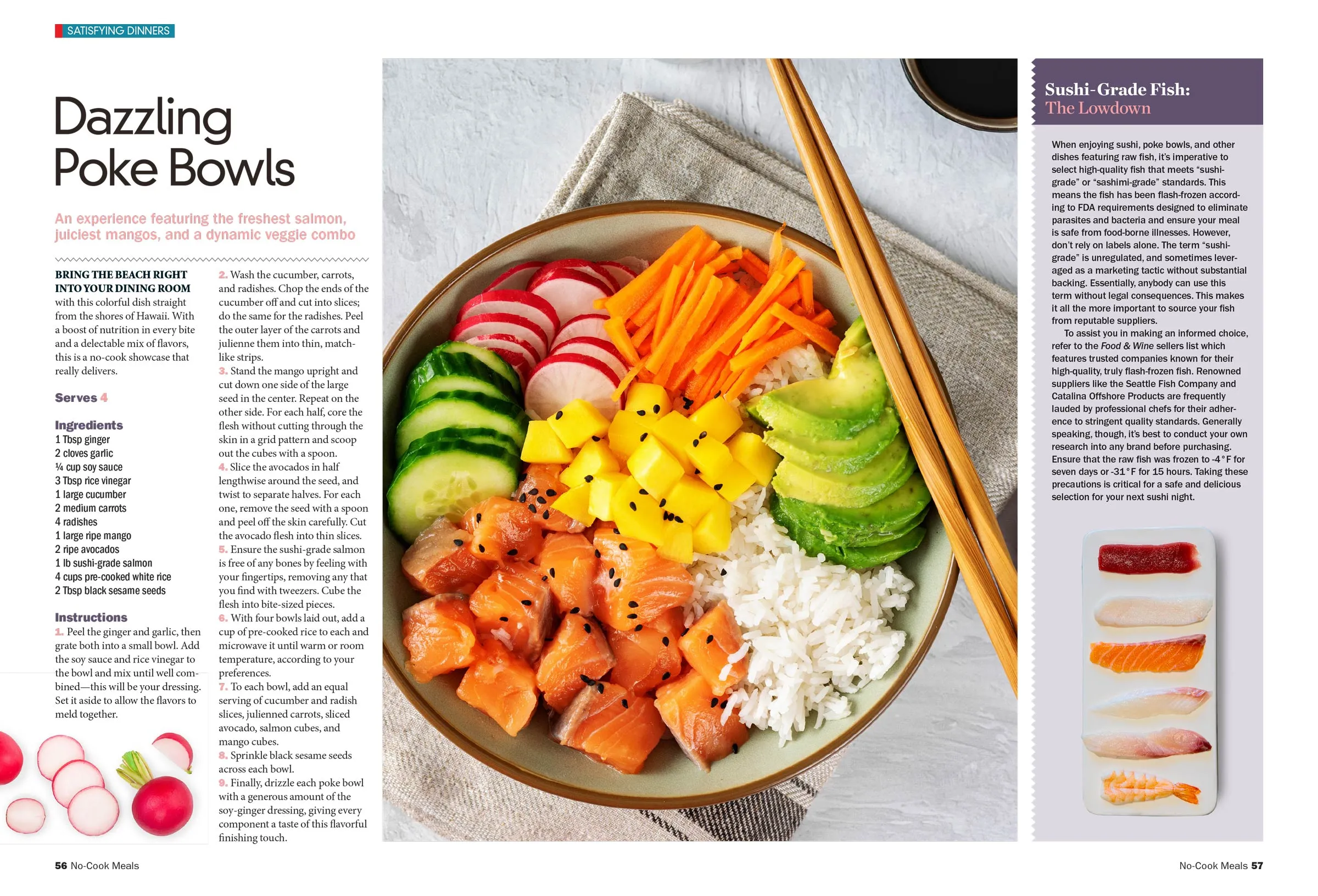 No Cook Meals - Get Food On the Table Without Turning Up The Heat: Effortless, Delicious, Nutritious Recipes For Every Meal, Simplicity In the Kitchen, Meal Preparation To Help Save You Time & More!
