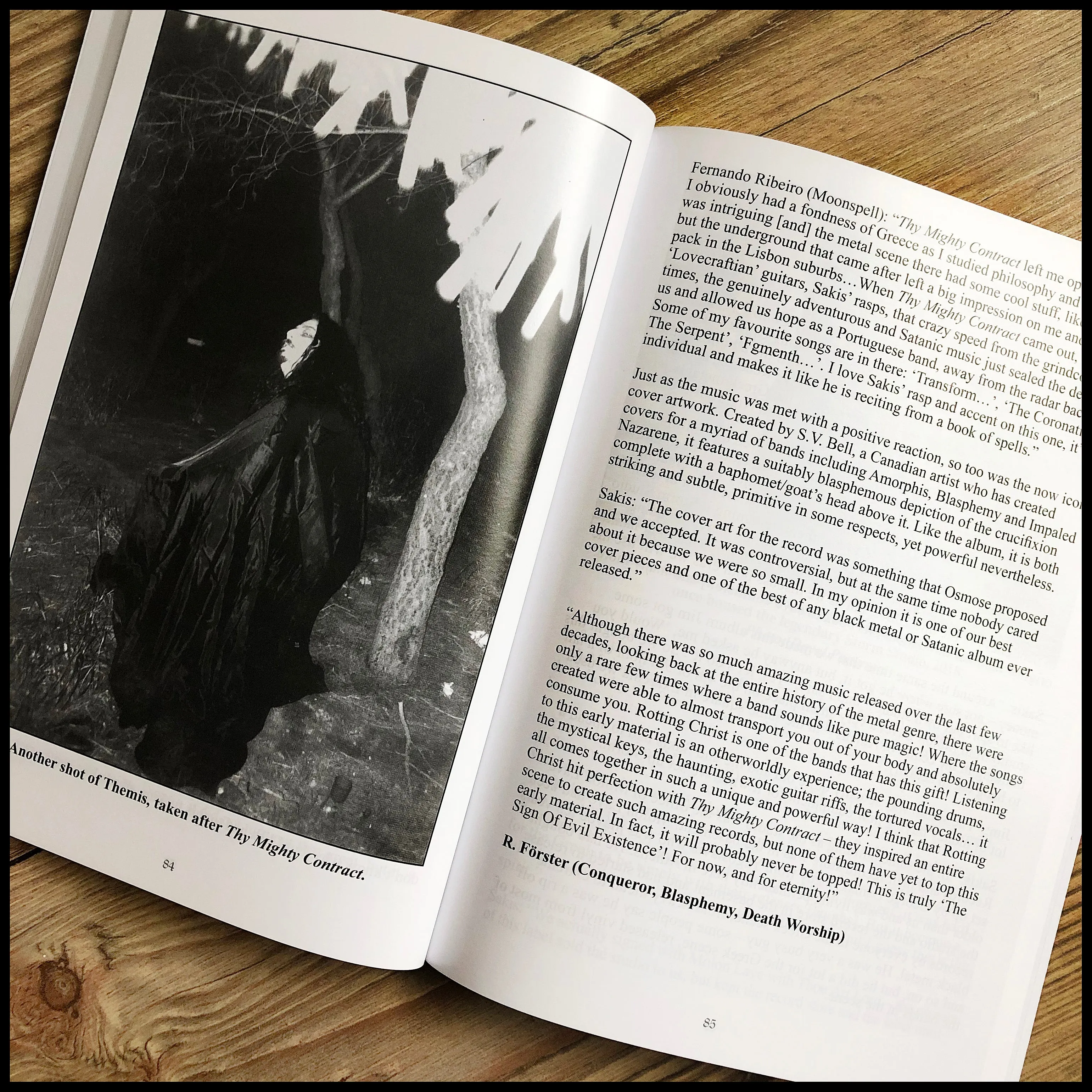 NON SERVIAM: THE STORY OF ROTTING CHRIST paperback