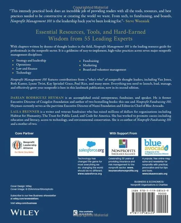 Nonprofit Management 101 A Complete and Practical Guide for Leaders and Professionals