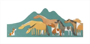 Now Bigsy's talking to the horses PRINT Alison Lester