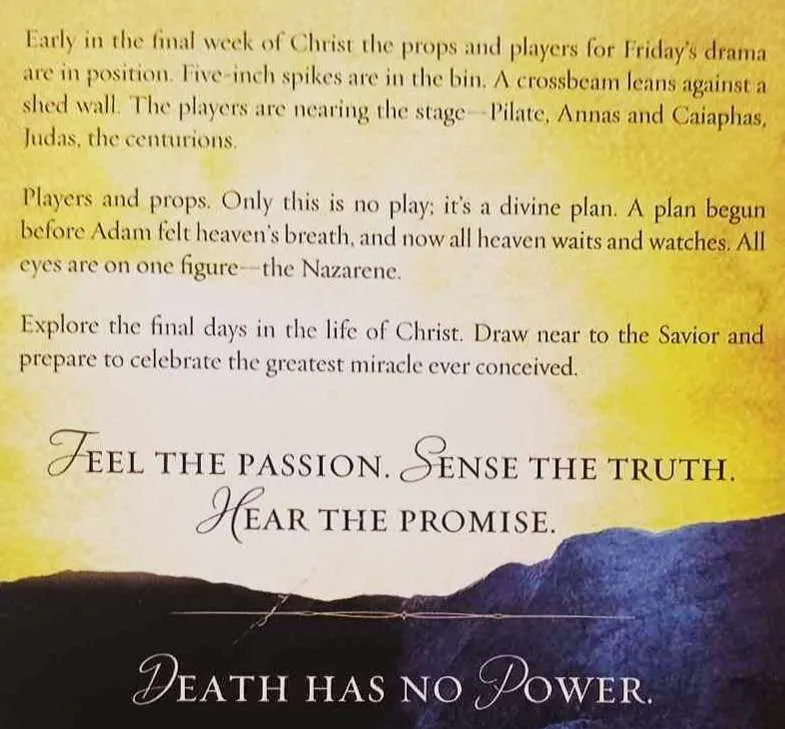 ON CALVARY'S HILL - Max Lucado