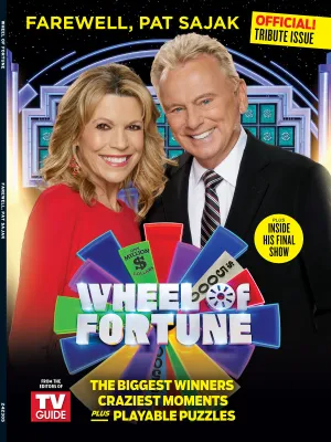 Pat Sajak's Retirement - Tribute Issue: Wheel Of Fortune, Biggest Wins, Craziest Moment, Vanna White Interview, Memories, Celebrity Guests, 50-Year History, Playable Puzzles, Pat's Final Show & More!