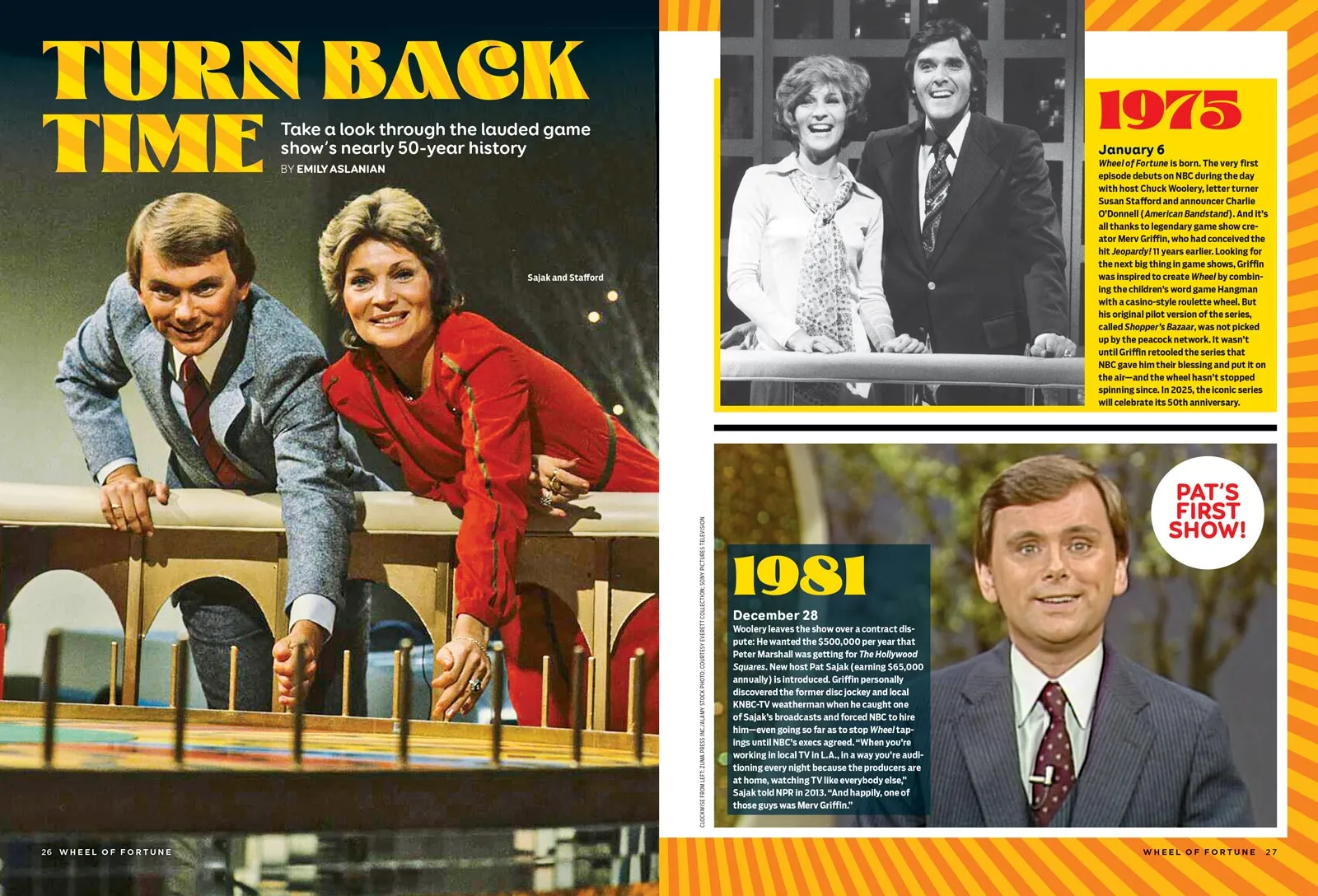 Pat Sajak's Retirement - Tribute Issue: Wheel Of Fortune, Biggest Wins, Craziest Moment, Vanna White Interview, Memories, Celebrity Guests, 50-Year History, Playable Puzzles, Pat's Final Show & More!