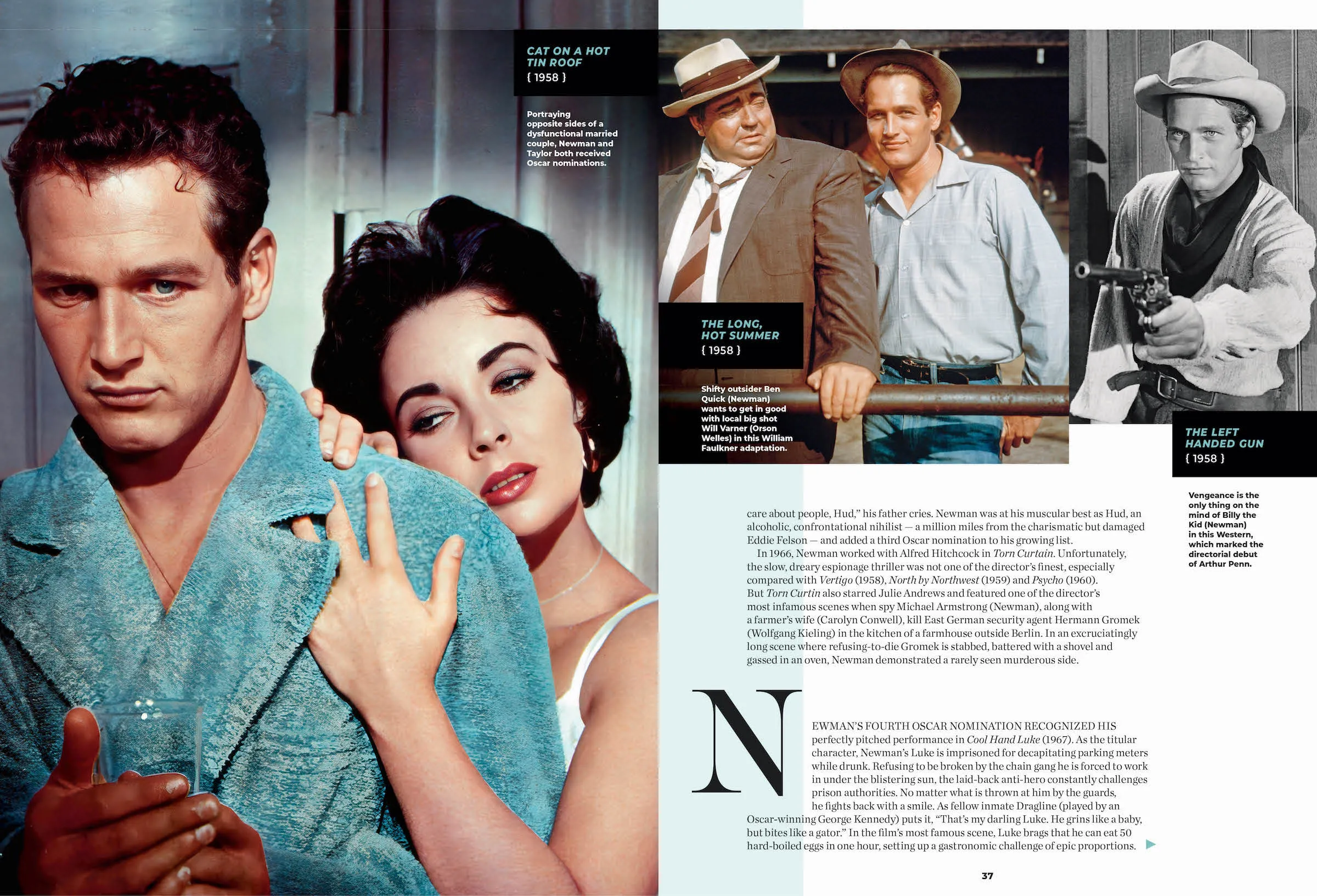 Paul Newman - A Movie Legends Life in Pictures Including His Non Acting Careers, 50 Years Of Marriage & His Greatest Roles