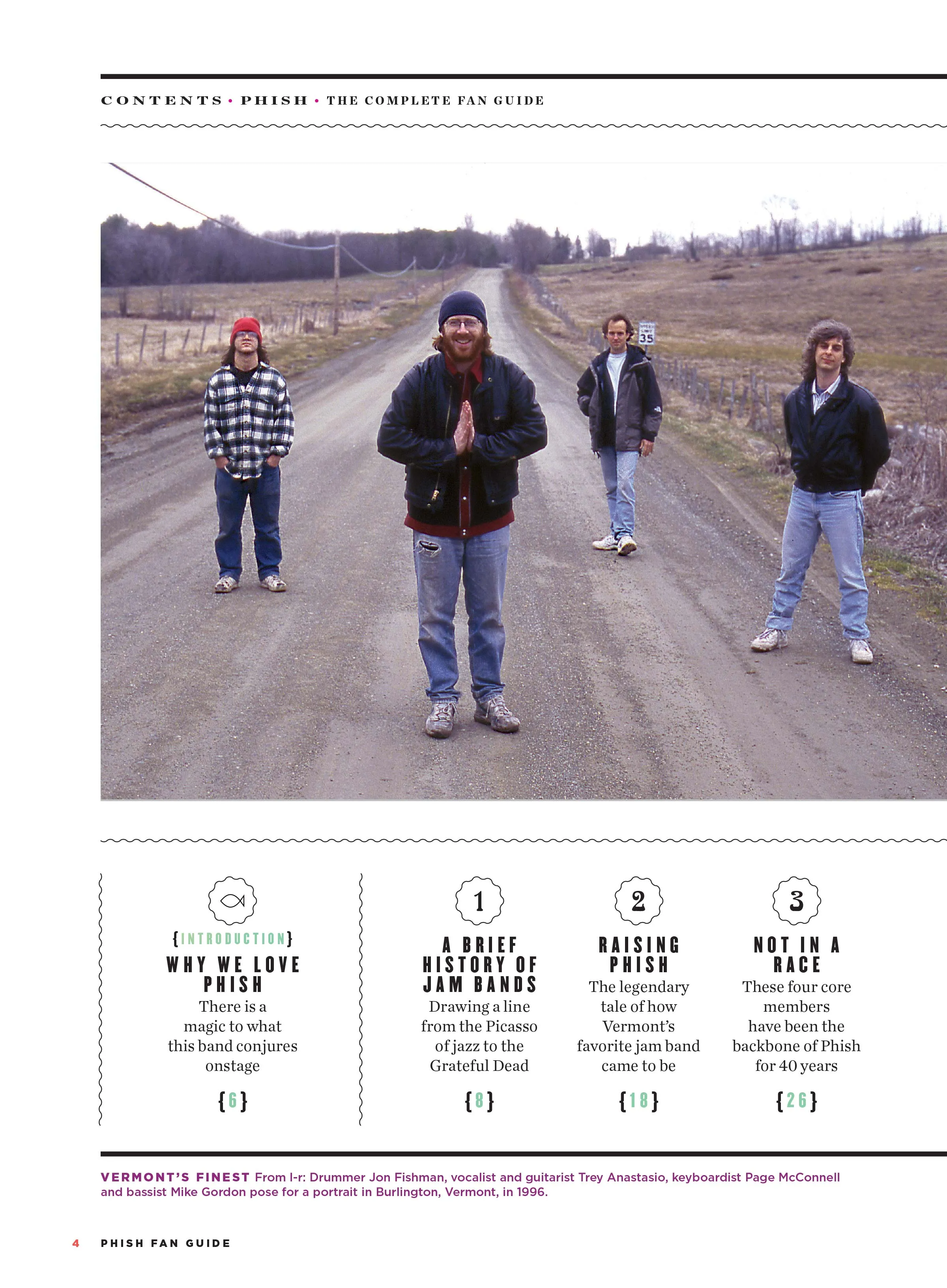 Phish - Fan Guide: Best Live Performances, Tours, Pictures, Albums, Songs, Reba, Tweezer, Trey Anastasio, Page McConnell, Mike Gordon, Jon Fishman, Phish Heads, Vermont, Jam Bands & The Grateful Dead!