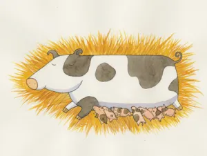 Pig PRINT Alison Lester