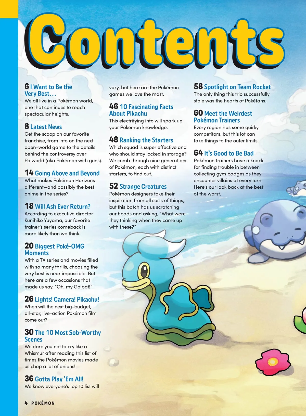 Pokmon - A Complete Fan Guide: The New Game Legends: Z-A, The Latest On The Live Action Movie, Pokmon Horizons, Greatest Unsolved Pokmon Mysteries, Will Ash Ketchum Return?, 2 Free Posters & More!
