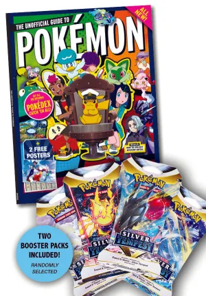 Pokmon TCG Bundle: Sword & Shield Silver Tempest - 2 Random Booster Packs   Strategy Guide For Pokmon Scarlet & Violet Magazine