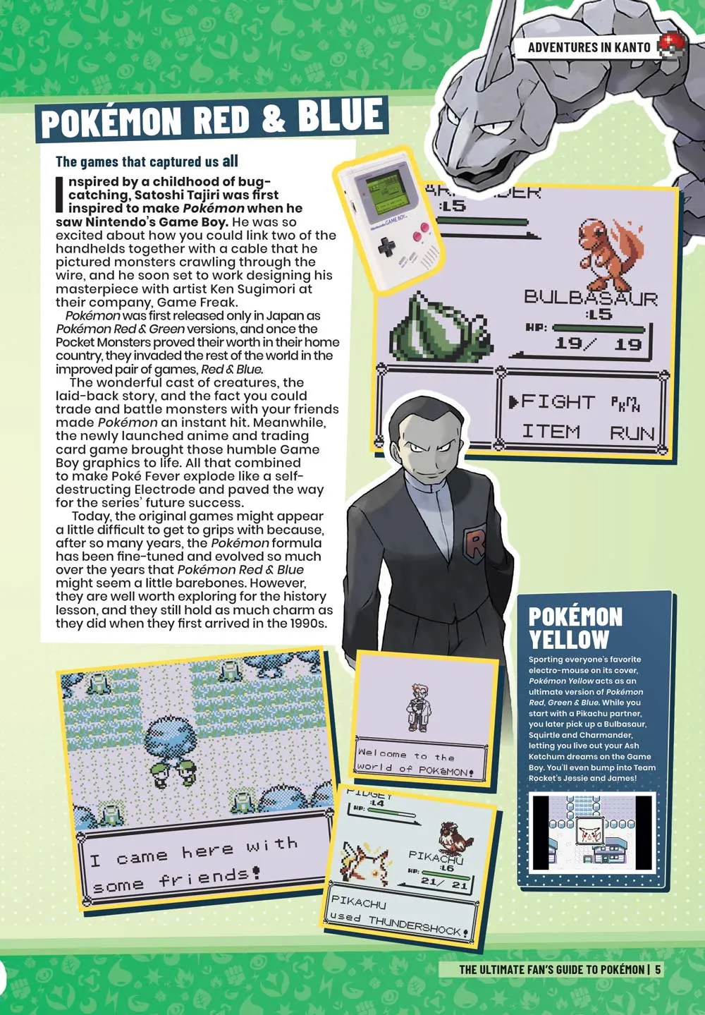 Pokmon - Ultimate Fans Guide: Inside Every Pokmon In The Pokdex, Safari Zone Monsters, Trading Cards, Adventures In Kanto, Nintendo Game Boy, DS & Switch, Hisuian Snow, Battle Revolution & More!