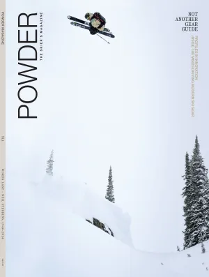 Powder - The Skier's Magazine: Gear Guide, Minds Behind Innovation, Collabs, Bryce James Vintage Ski Collection, Adaptive Athletes Revolutionizing Their Equipment, Sustainable Practices & More!