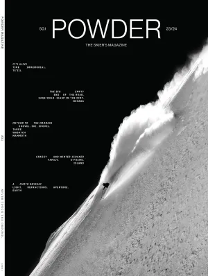 POWDER - The Skier's Magazine Vol. 50/Issue 1: Ultimate Stories From The Mountain, The Culture, Life In Photos, Mammoth Mountain, Lake Tahoe, Wasatch Range, Backcountry Slopes...A Coffee Table Must!